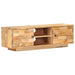 Tv-Meubel 116X30X35 Cm Massief Mangohout