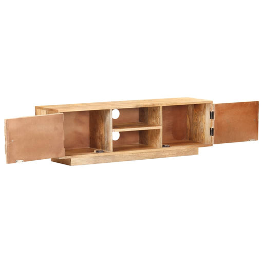 Tv-Meubel 116X30X35 Cm Massief Mangohout