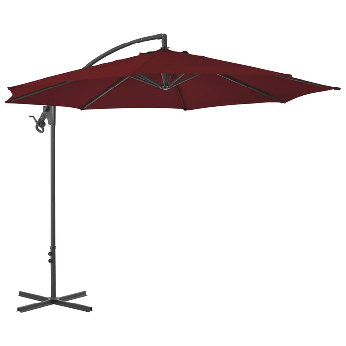 Zweefparasol Met Stalen Paal 300 Cm