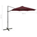 Zweefparasol Met Paal En Led-Verlichting 300 Cm