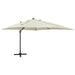 Zweefparasol Met Paal En Led-Verlichting 300 Cm Kleur