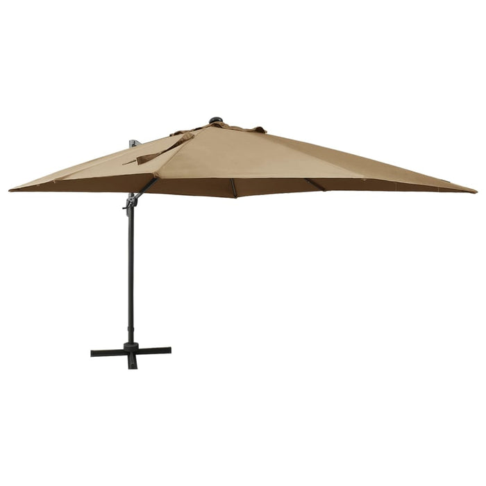 Zweefparasol Met Paal En Led-Verlichting 300 Cm Kleur