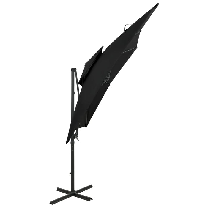 Zweefparasol Met Dubbel Dak 250X250 Cm