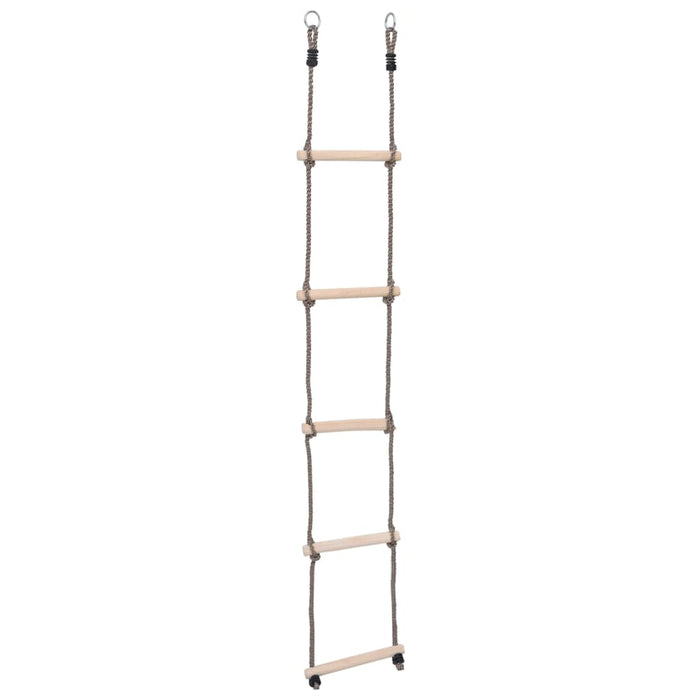 Ladder Met 5 Sporten 210 Cm Massief Grenenhout