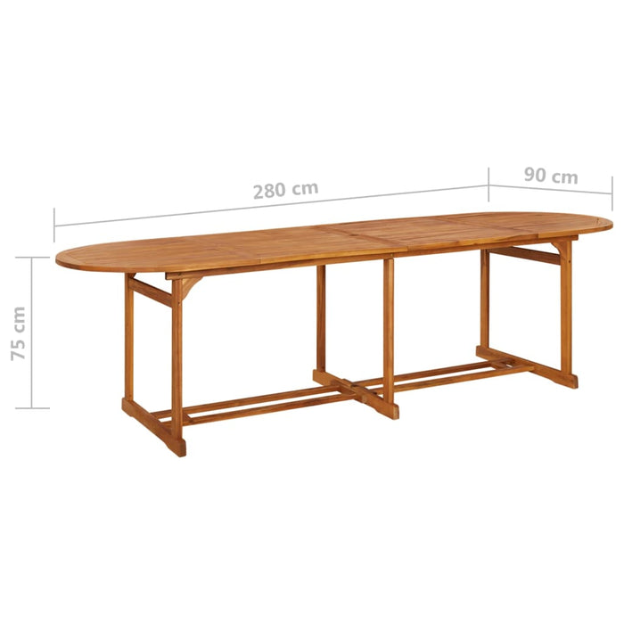 Tuintafel Massief Acaciahout