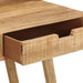 Bureau 100X45X90 Cm Massief Ruw Mangohout