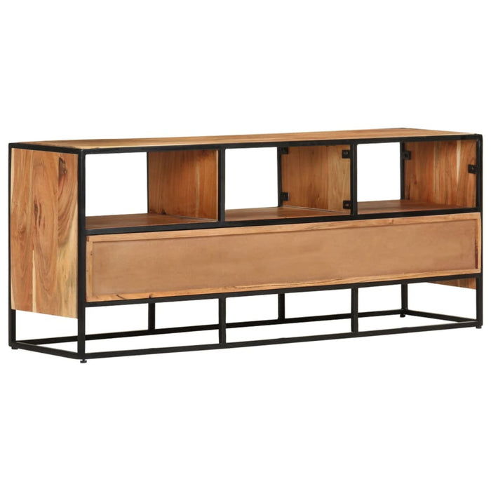 Tv-Meubel 110X30X45 Cm Massief Acaciahout