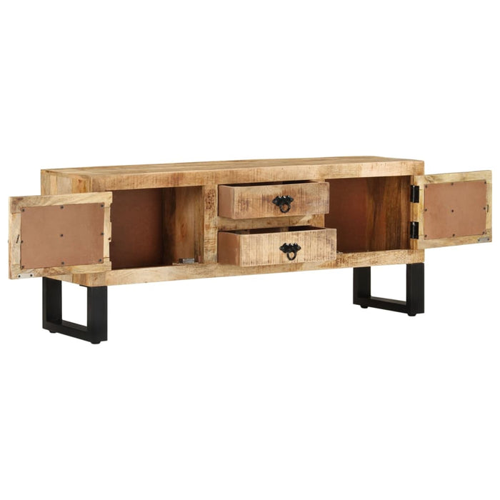 Tv-Meubel 110X30X45 Cm Ruw Mangohout