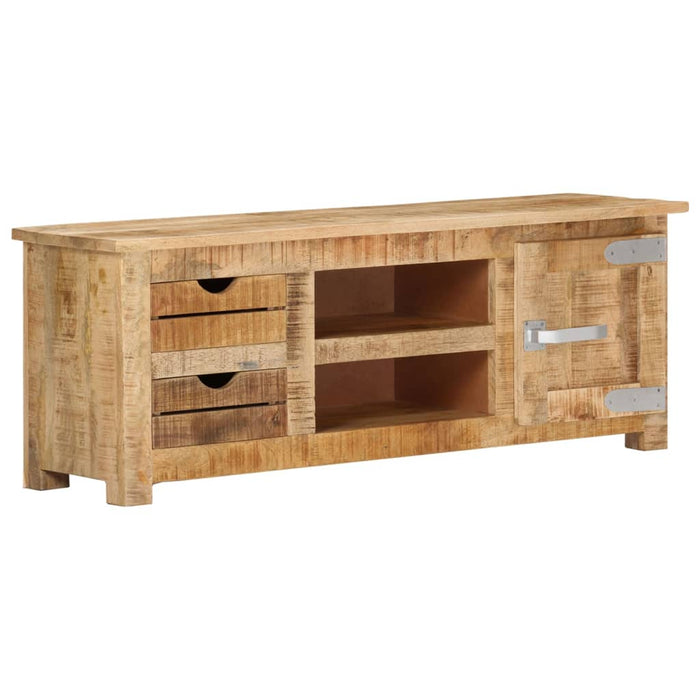 Tv-Meubel 110X30X40 Cm Ruw Mangohout