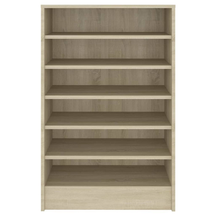 Schoenenkast 60X35X92 Cm Spaanplaat Kleurig Sonoma Eiken