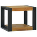 Badkamerkast 20X45X35 Cm Massief Teakhout Bruin En Zwart