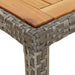 Tuintafel Poly Rattan En Acaciahout