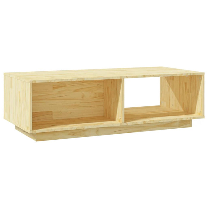 Salontafel 110X50X33,5 Cm Massief Vurenhout