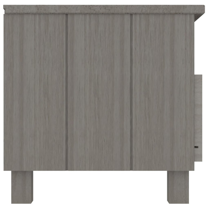 Tv-Meubel Hamar 06X40X40 Cm Massief Grenenhout