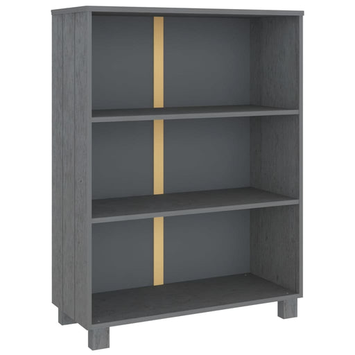 Boekenkast Hamar 85X35X2 Cm Massief Grenenhout