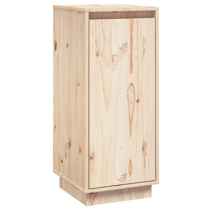 Dressoir 31,5X34X75 Cm Massief Grenenhout