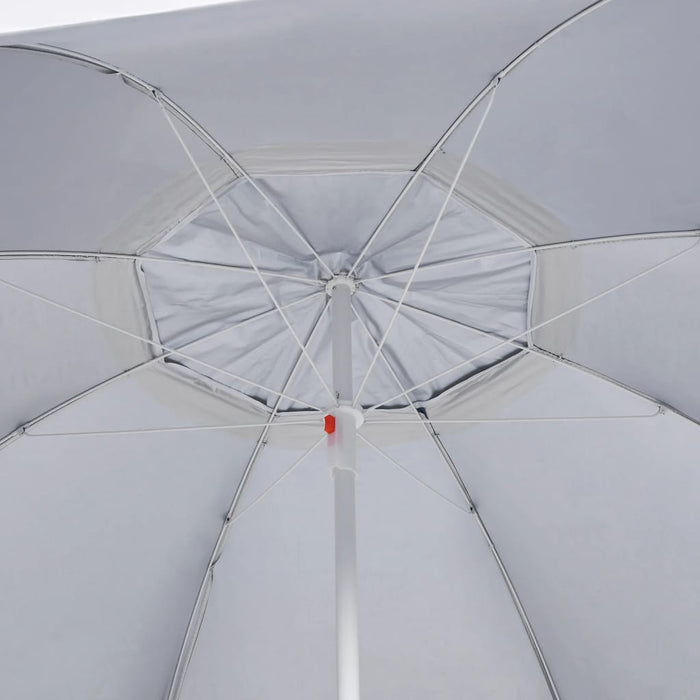 Strandparasol Met Zijwanden 215 Cm Kleurig