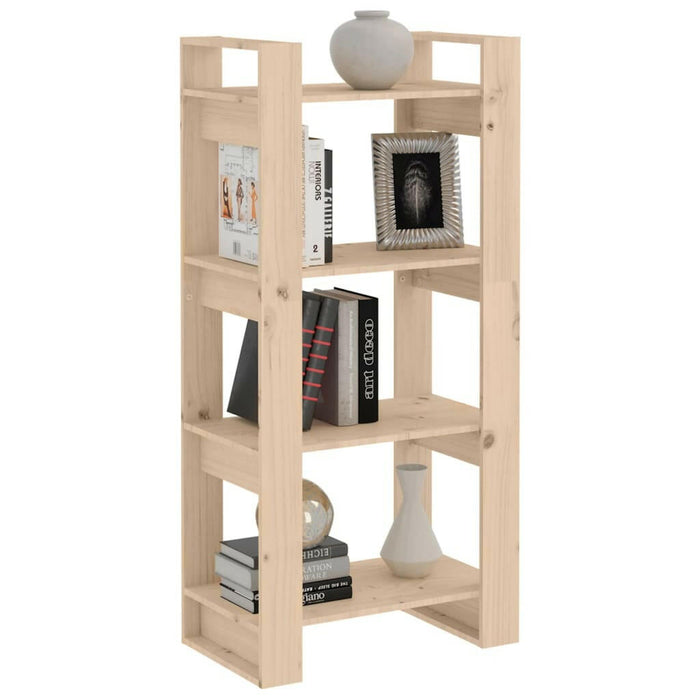 Boekenkast/Kamerscherm 60X35X125 Cm Massief Grenenhout