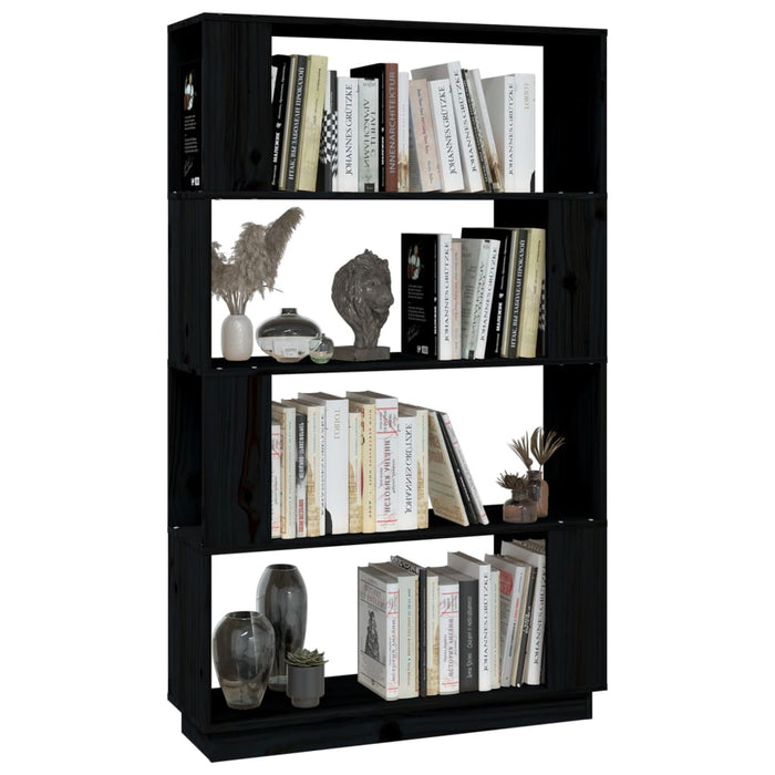 Boekenkast/Kamerscherm 80X25X32 Cm Massief Grenenhout