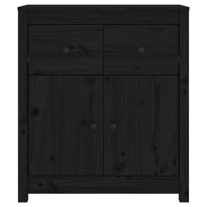 Dressoir 70X35X80 Cm Massief Grenenhout