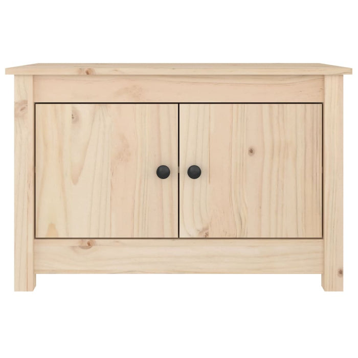 Schoenenkast 70X38X45,5 Cm Massief Grenenhout Naturel