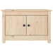 Schoenenkast 70X38X45,5 Cm Massief Grenenhout Naturel