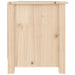 Schoenenkast 70X38X45,5 Cm Massief Grenenhout Naturel