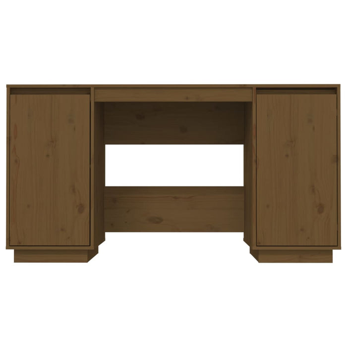 Bureau 140X50X75 Cm Massief Grenenhout