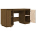 Bureau 140X50X75 Cm Massief Grenenhout