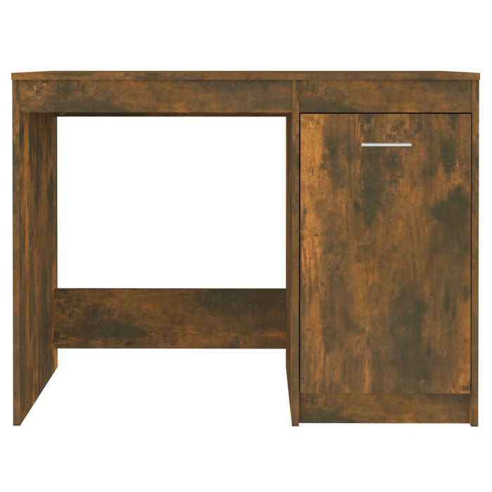 Bureau 100X50X76 Cm Bewerkt Hout Kleurig