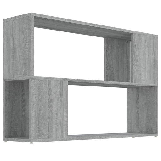 Boekenkast 100X24X63 Cm Bewerkt Hout Eikenkleurig