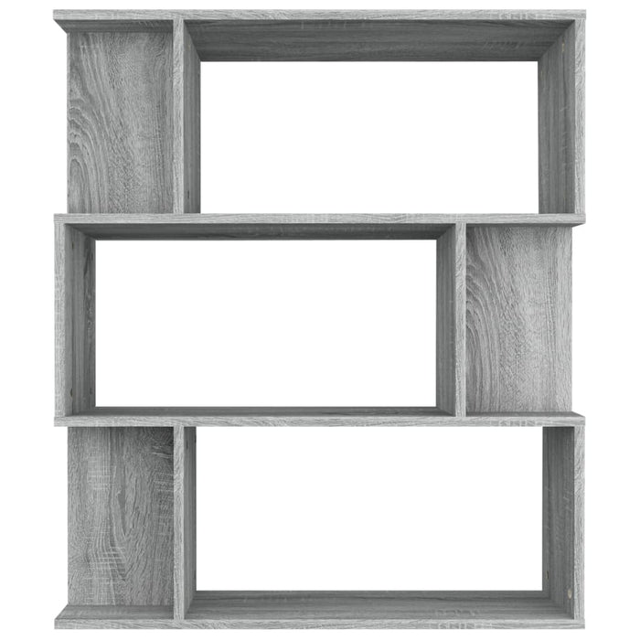 Boekenkast / Kamerscherm 80X24X96 Cm Bewerkt Hout