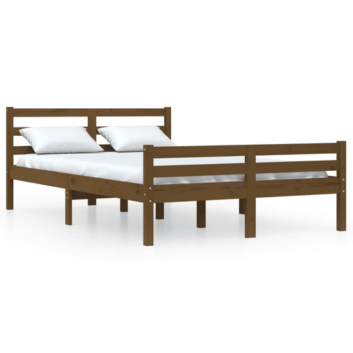 Bedframe Massief Hout