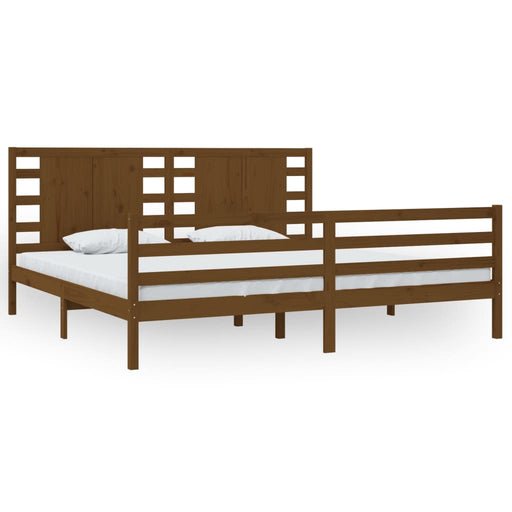 Bedframe Massief Grenenhout