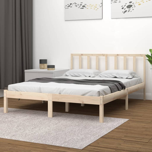 Bedframe Massief Grenenhout