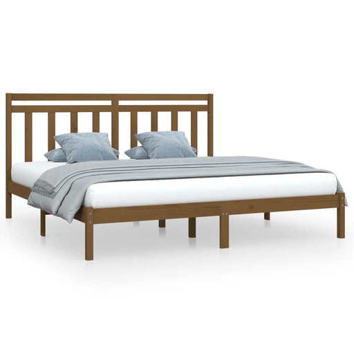 Bedframe Massief Hout