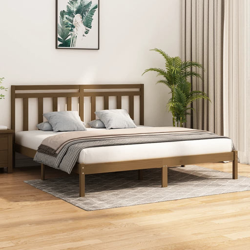 Bedframe Massief Hout