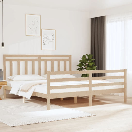 Bedframe Massief Hout