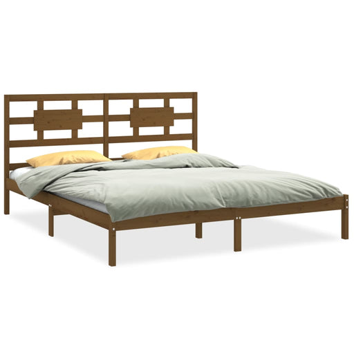 Bedframe Massief Hout