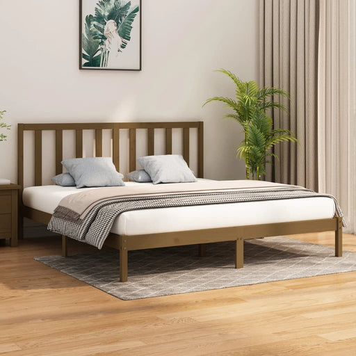 Bedframe Massief Hout