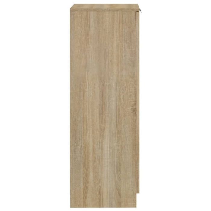 Schoenenkast 30X35X00 Cm Bewerkt Hout Kleurig Sonoma Eiken