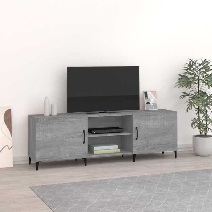 Tv-Meubel 50X30X50 Cm Bewerkt Hout Kleurig