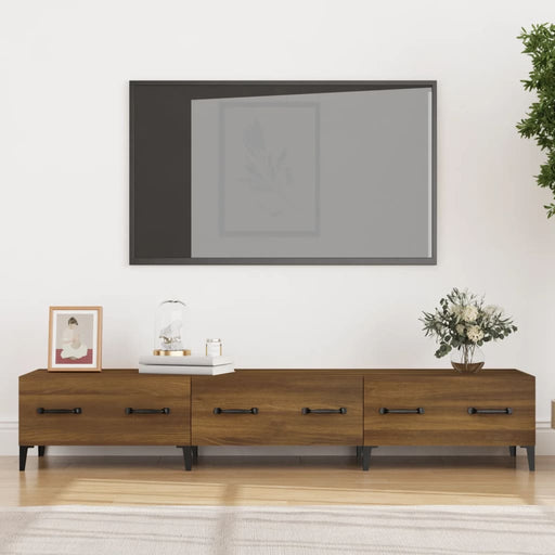 Tv-Meubel 50X34,5X30 Cm Bewerkt Hout