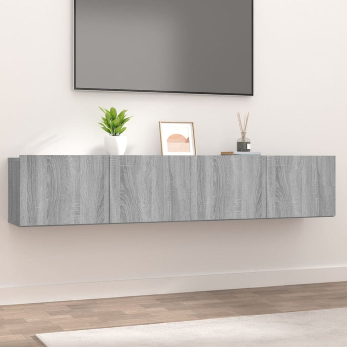 Tv-Meubelen 80X30X30 Cm Bewerkt Hout