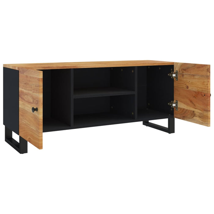 Tv-Meubel 105X33X46 Cm Massief Acaciahout