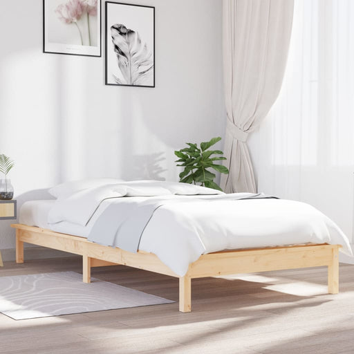 Bedframe Massief Hout