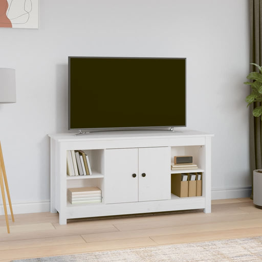 Tv-Meubel 103X36,5X52 Cm Massief Grenenhout