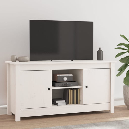 Tv-Meubel 103X36,5X52 Cm Massief Grenenhout