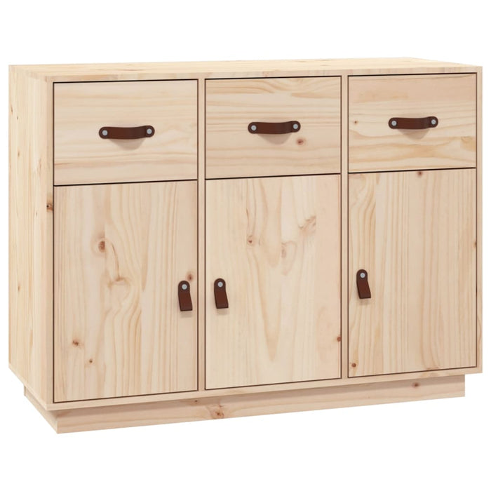 Dressoir 100X40X75 Cm Massief Grenenhout