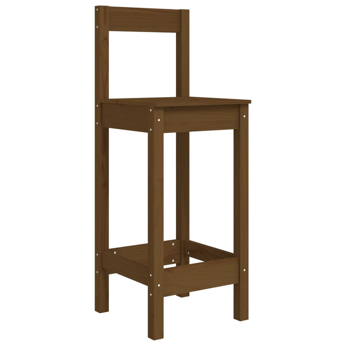 Barstoelen 40X41,5X112 Cm Massief Grenenhout